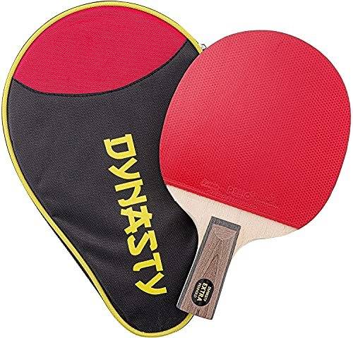 Dynasty Extra Penhold Tischtennisschläger und Tasche ITTF zugelassene Palio Gummis chinesischer Stil Ping Pong Schläger