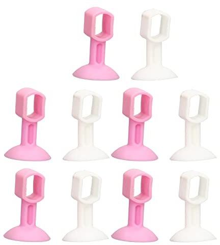HERCHR Front Load Washer Door Prop,10Pcs Washing Machine Door Prop, Door Holder,Rubber Keep Dry Washing Machine Door Bracket for Dry Properly Prevent Odor
