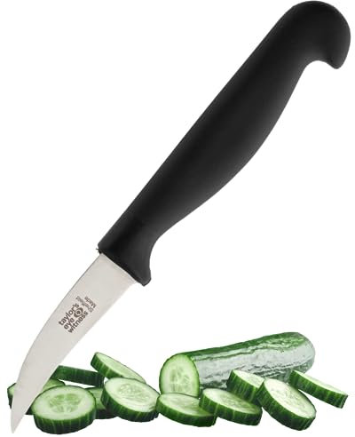 Taylors Eye Witness Element Turning Knife - 6.5cm Cutting Edge with an Ultra Fine, Pointed Blade, Precision Ground from High Carbon Stainless Steel. 50 Year Guarantee.