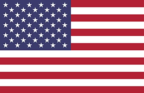 drapeau drapeau US officiel classique - 20x13cm - Autocollant/Sticker