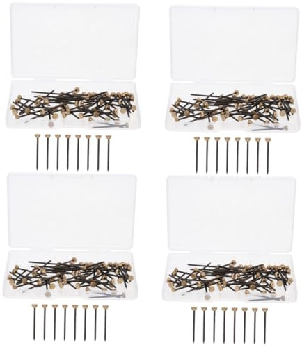 jojofuny 240 Stk Reißzwecke bilderhaken picture hooks wandverkleidung Galeriehaken gehlnagelset klobürste wandmontage Haushalt Anbindung anschließen Wandhalterung Büro Bilderrahmen Eisen