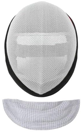 Generic Zaun Face Guard - Zaun Headwear Maske | Fechten Headwear Maske, Fechten Kopf Helme Sicher, Solid Gear, Atmungsaktiv für Sportler