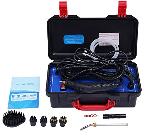 EurHomePlus 3-in-1 High Heat Steam Cleaner, High Temperature Hand Steamer, Multifunctional Portable Steamer, Hand Steam Cleaner, High Pressure Washer Power Cleaning Machine for Home and Car