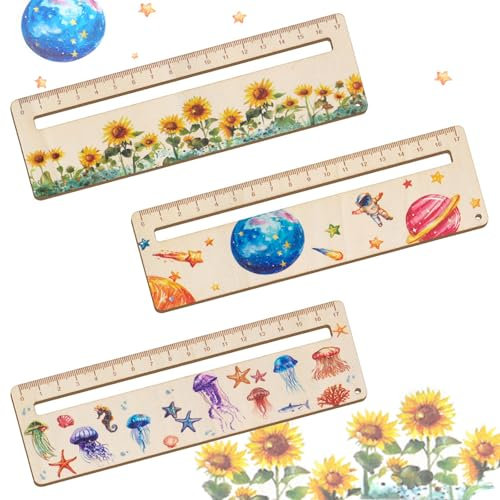 3 Pieces Regle de Lecture pour Dyslexie, Jisrcha Règle de Lecture Enfants Avec Fenêtre de Lecture Aid for Children Dyslexia, Aide à la lecture enfants 1 classe école scolarisation Gift for Boys (A)