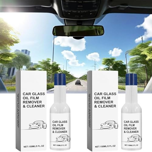 Sbyzm Pâte nettoyante transparente N4 x 3 pour nettoyer le verre pour pare-brise de voiture