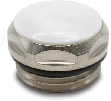 DOJA Barcelona Tappi Ciechi Per Radiatori 1/2 - Pack 5 - Tappo Cieco Con Chiusura Ermetica, Efficienza e Installazione Facile - Tappo Radiatore Dal Design Innovativo e Sicuro - Valvole Sfiato