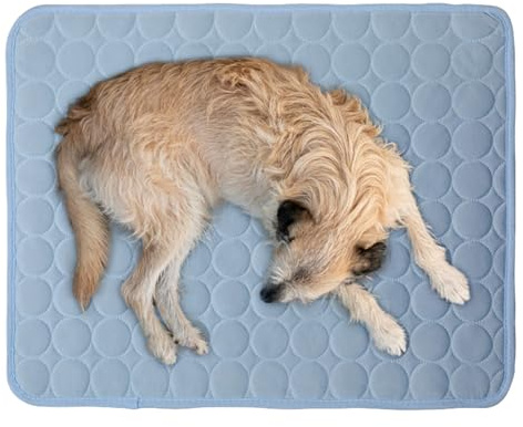 Générique Kühlmatte für Hunde, rutschfeste und waschbare Hundedecke, faltbar, für Katzen und Kleintiere, ideal für Welpen und Senioren, für Wohnzimmer und Schlafzimmer