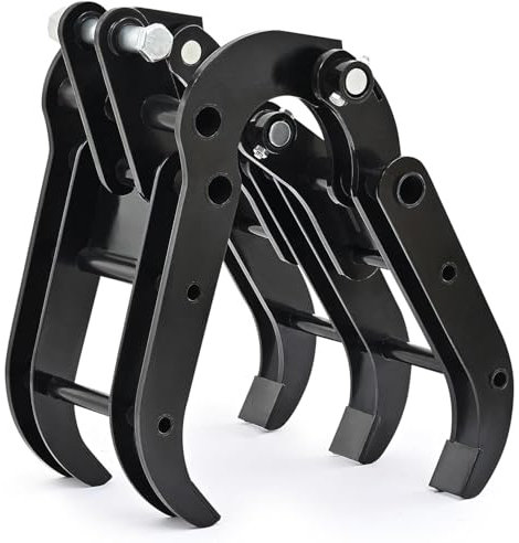 Baggergreifer-Aufsätze – robuster Greifer für verbessertes Graben und Materialhandhabung an Minibaggern