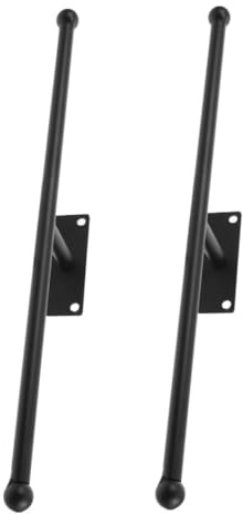 Homoyoyo 2 pezzi Organizzatore Gioielli da Parete in Nero Porta Collane Bracciali Anelli e Orecchini con Ganci e Ripiano Supporto Compatto per Casa e Decorazione Tradizionale