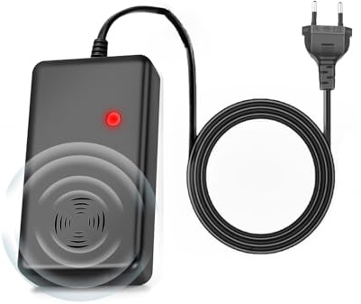 SIGANDG Repellente Indoor Martore con Ultrasuoni, Spaventapasta per martore con spina, per soffitta, fienile, garage, cantina, 230 V con spina di alimentazione