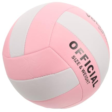 BUGUUYO Ballon Volley Soft pour Entraînement Intérieur Ballon Sport Souple pour Volleyball Salle Contrôle et Stabilité pour Compétitions et Pratique