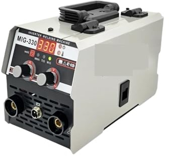 Saldatrice semiautomatica MIG MMA TIG 3 in 1 330A, saldatrice inverter con filo animato, senza gas, attrezzatura for saldatura a ferro(220V EU)
