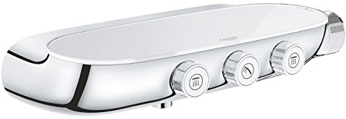 Grohe Grohtherm Smartcontrol Thermostatbatterie mit 3 Absperrventilen, auf-/Unterputz Kombination, 1 Stück, 34713000