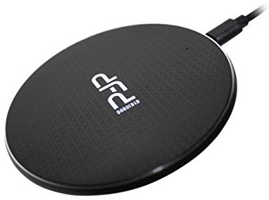 DFD Chargeur sans fil charge rapide 10 W, chargeur sans fil à induction pour iPhone 12 Mini/12 Pro Max/11 Pro/XS/XS Max/XR/X/8/8 Plus, Samsung Galaxy S21/S20/S10 /S9. /S9 + /S8.