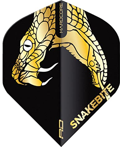 RED DRAGON Player Hardcore Premium Dartflug - 3 Set pro Packung (insgesamt 9 Dart-Flights)
