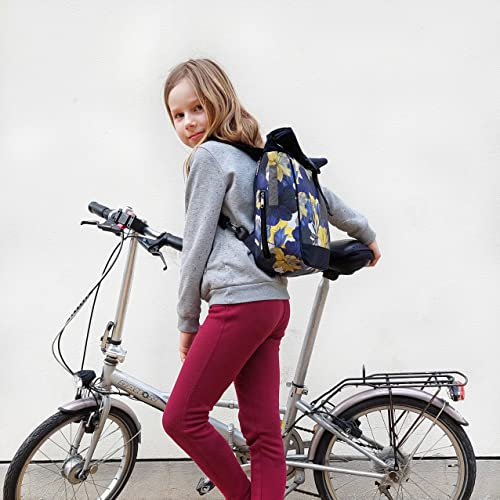 Ikuri Kleine Kombi Fahrradtasche/Rucksack 20-26’’ für Kinder Falträder Klappräder aus Plane – Modell Azucena
