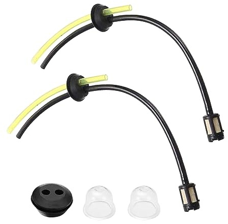 SWYSGS Universal Benzinfilter kit Benzinschlauch Dichtung für Freischneider Trimmer Mower Motorsense Heckenschere Hochentaster