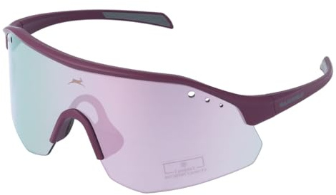 Gamswild WS2140 Fahrradbrille - Sonnenbrille - schnelle Rennradbrille - bruchsichere Polycarbonatgläser mit 100% UV400 Schutz – 28g