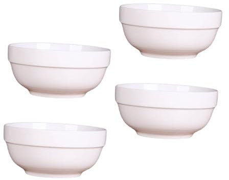 Cabilock Keramikschüssel-set Im Japanischen Stil Suppenschüssel Weiße Nudelschüssel Salatschüssel Für Geschirr