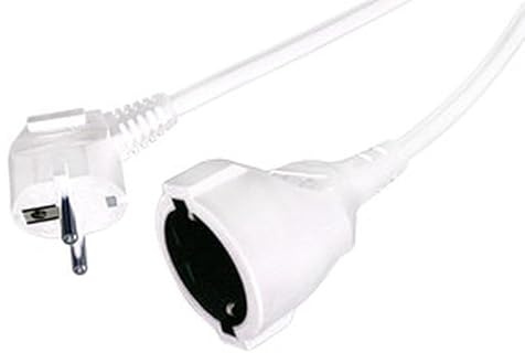 Elektrische Verlängerung 1 m, 3 x 1,5 mm, ideal für den sicheren und effizienten Anschluss von Geräten.