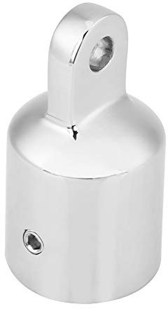 2 Stück Edelstahl Marine Boot Eye End Cap Hardware Fitting für 1 Schläuche, Heavy Duty 316 Marine Grade Edelstahl, Feines Schleif Spiegel Polieren, Streng Getestet für Beste