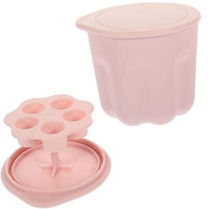 LRXIYODE Makeup Brush Cleaning Bowl and Silicone Scrubber Pad Set Pink Pp Material Cosmetic Brush Washer for Professional Beauty Tool Cleaning and