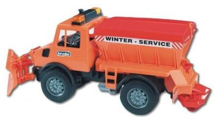 cavernedesjouets Jouet garçon : Chasse Neige Orange 47 x 16 x 19,5 cm - Set véhicule d'intervention et Carte Tigre