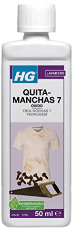 HG Limpiador Manchas de nr. 7 para Óxido en Ropa y Piedra Natural, 50 ml