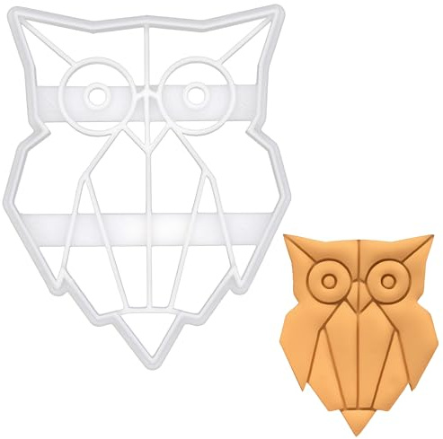 Origami-Eule Ausstechform, 1 Teil, Bakerlogy