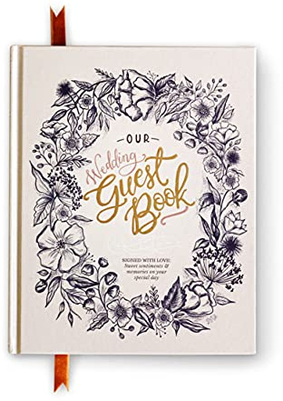 Lily & Val Wedding Guest Book, Fun Wedding Ideas, Alternative Wedding Guest Book, Capture Memories with Wedding Book for Decoration