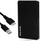 Storite External Hard Drive 320GB HDD USB3.0 Ultrafast Slim Data storage and Backup drive, Storage Expansion - Portable Hard Drive Compatible for Laptop, PC, Mac, Android, Gaming Console (Black)