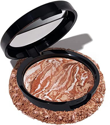 LAURA GELLER NEW YORK Baked Bronze-N-Brighten Bronzer Powder - Medium - Natural Bronze Glow