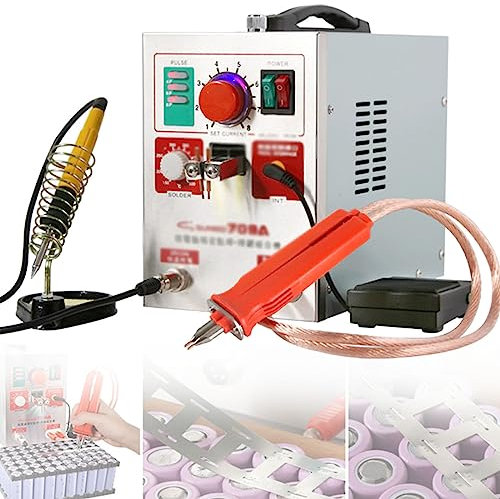 SACLMD Handheld spot welder,industrial energy storage battery welding machine Battery spot welder peak 11.6KW Mini portable spot welding equipment