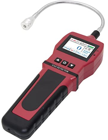 ,Detectores de Gases Detector de Fugas de Gas Industrial portátil de Gas Combustible LPG / CH4 / Natural/Carbón 2 en 1 Detector de Fugas de refrigerante Gas Freon (Color : Colorful Display)