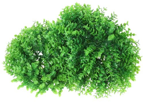 Cabilock Künstliche Pflanze Gras Grünes Blatt Dekorative Hochzeit Decor Topiary Dekorative Pflanze