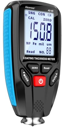 Aicevoos X5 Lackmessgerät Auto, Lackdickenmessgerät für Gebrauchtwagenkäufer, überprüfen Sie das Auto der Ursprünglichen Beschichtung, 0-1300μm