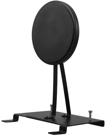 Toyvian Doppel Kick Bassdrum Übungspad Aus Stahl Mit Beschichtung Gedämpftes Übungspedal Für Präzises Fußtechnik Training Leichtes Und Tragbares Drum Kick Pedal Ersatzteil