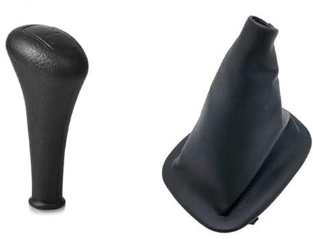 EIMMLSX Auto Schaltknauf Für Benz CES Klasse W124 S124 W126 E190 W190 W201 W202 W123 W463 Auto Schaltknauf Gamasche Boot Abdeckung fall Kragen Schalthebel Stick(5 Speed Combo)