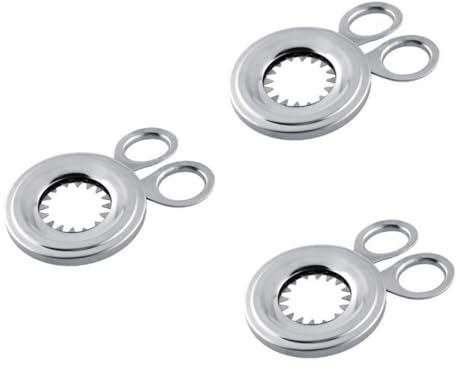 RORPOIR 3pcs Stainless Steel Topper Scissors Kitchen Gadget for Soft Eggs Easy to Use for and Pickling