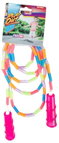 Toi-Toys springen Seil mit farbigen Perlen, 280 cm
