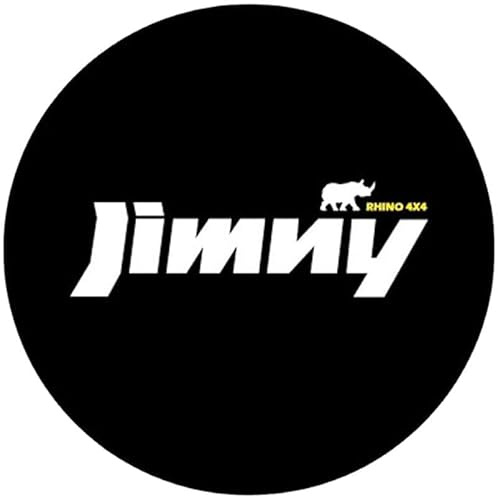 MMHGFIR Copertura Ruota di scorta Auto, per Suzuki Jimny 2018-2023 Impermeabile e Antipolvere Copertura della Ruota di Scorta Copriruota,14inch