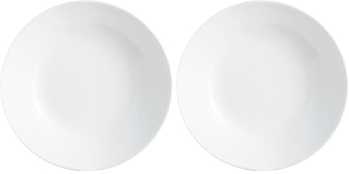Luminarc Zelie Caja 12 Platos Hondos Opal 20Cm (Paquete de 2)