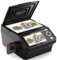 Scanner de films et de diapositives numériques : avec écran LCD de 5 pouces, convertit des films de 35 mm et 110 mm, des photos et des cartes de visite en JPEG haute résolution de 22 MP, contient une