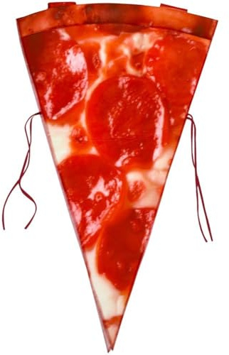 Vobumix Novelty Pizza Costume Food Cosplay Costume Holiday Dress Up Outfit for Halloween Festivities Themed Parties Fancy Dress
