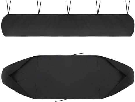 Housse de protection pliable et imperméable pour auvent de terrasse – Store enrouleur rétractable 420D pour une utilisation en extérieur, résistant à l'humidité, disponible en 5 couleurs et 7 tailles