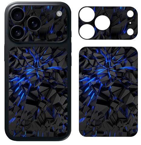 Skin Wrap for iPhone 17 Pro Max, Protective Film Sitcker Cover for Camera, Ultra Thin Vinyl Decal for Phone Back (Blue Stone)