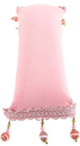 MAGICLULU Maniküre Handauflage aus Schwamm und Stoff in Rosa Bequeme Armlehne für Nagelstudio Vielseitig und Komfortabel für Professionelle Fingernägel Pflege
