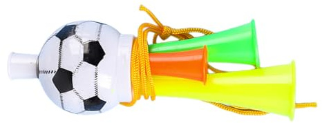 Stadionhorn – PVC 13–22 cm | Anfeuernde Hupe, lauter Handgeräuschmacher für Spiele | Blashörner für Wettbewerbe, Feiern, Partys, Abschlussfeiern, Paraden, Bootfahren, Wandern, Sportveranstaltungen