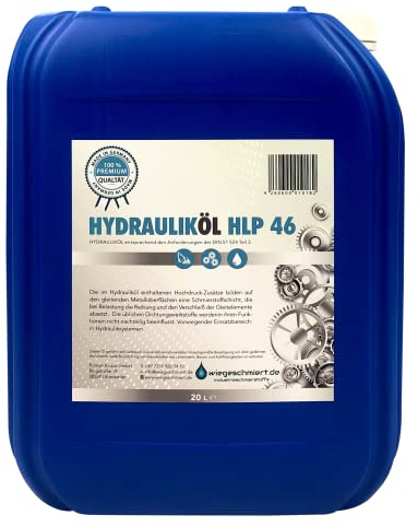 Hydrauliköl HLP 46 ISO VG 46 Nach Din 51524 Teil 2 (20 Liter)