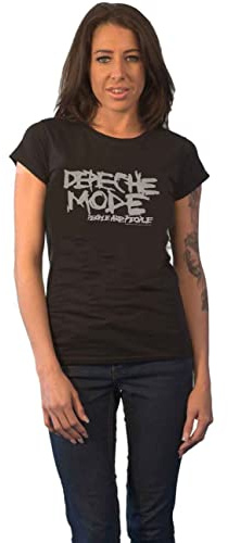 Depeche Mode People Are People Frauen T-Shirt schwarz Band-Merch, Bands